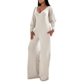 Design Sense Out Casual Slim Fit Sexy And Personalized Fashion Women's Jumpsuit - kinko